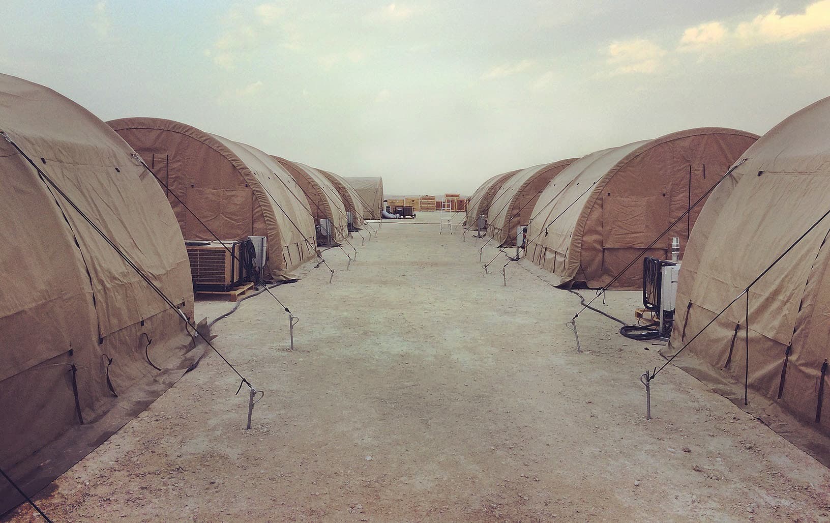 Weatherhaven RDMSS rapid-deploy modular shelter system
